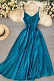 Simple V-Neck Short Dresses, A-Line Party Dresses HZ0429