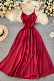 Simple V-Neck Short Dresses, A-Line Party Dresses HZ0429