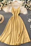 Simple V-Neck Short Dresses, A-Line Party Dresses HZ0429
