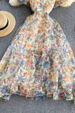 A-Line Floral Off the Shoulder Dresses, Fashion Dresses HZ0429