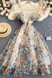 A-Line Floral Off the Shoulder Dresses, Fashion Dresses HZ0429