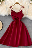 Cute V-Neck Short Dresses, A-Line Fashion Dresses HZ0429