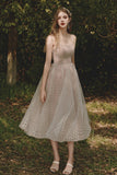 Cute Tulle Short Prom Dress, A-Line Party Dress HZ0429