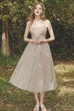 Cute Tulle Short Prom Dress, A-Line Party Dress HZ0429