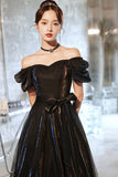Cute Tulle Long Prom Dresses, A-Line Evening Dresses HZ0429