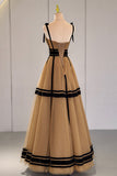 Stylish Tulle Long Prom Dress, A-Line Evening Party Dress HZ0429