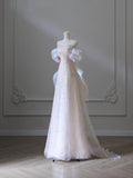 Pink Sequins Strapless Pearls Prom Dress, Beautiful Pink A-Line Party Dress HZ0429