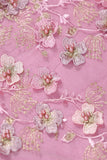 Pink Applique Long Prom Dress, A-Line Spaghetti Straps Formal Dress HZ0429