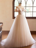 Beautiful Spaghetti Straps Floor Length Prom Dress, Champagne Sleeveless Backless Evening Party Dress HZ0429